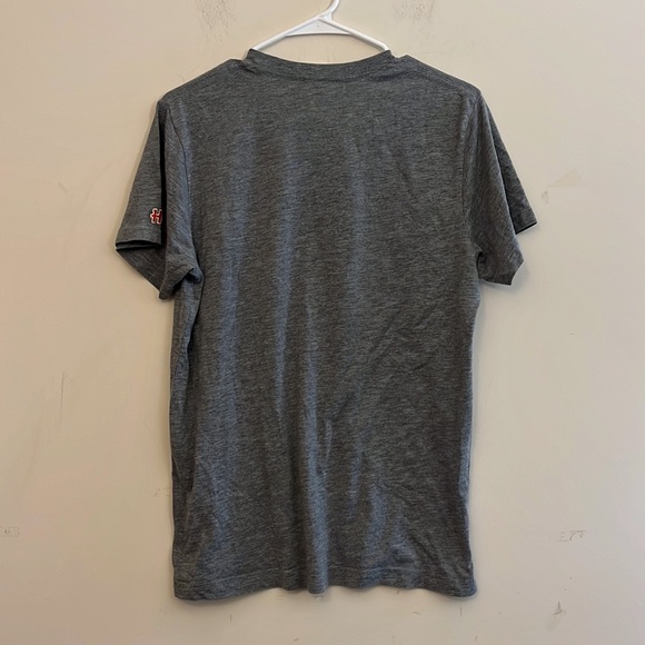 Homage I Heart to Fart Heather Gray Short Sleeve T Shirt Size Medium - Picture 2 of 4